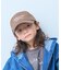 【KIDS】ストライプスカーフ付きロゴ刺繍CAP