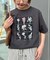 【UNISEX】【プラスサイズあり】フラワーコレクションTEE
