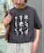 【UNISEX】【プラスサイズあり】フラワーコレクションTEE