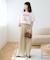【UNISEX】【プラスサイズあり】ストライプシアサッカーイージーパンツ