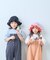 【KIDS】クロシェ編みフリルハット