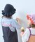 【KIDS】クロシェ編みフリルハット