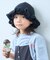 【KIDS】クロシェ編みフリルハット