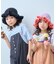 【KIDS】クロシェ編みフリルハット