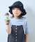 【KIDS】クロシェ編みフリルハット