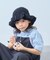 【KIDS】クロシェ編みフリルハット