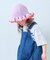 【KIDS】クロシェ編みフリルハット