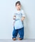 【KIDS】2WAYスクエアボストンショルダーBAG