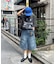 【ユニセックス】【SWITCH RECORD】ヴィンテージフェードツアーTee
