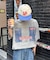 【ユニセックス】【SWITCH RECORD】ヴィンテージフェードツアーTee