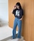 【ユニセックス】【プラスサイズあり】スラブフォトTee