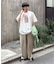 【ユニセックス】【プラスサイズあり】スラブフォトTee