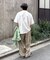 【ユニセックス】【プラスサイズあり】スラブフォトTee