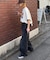 【ユニセックス】【プラスサイズあり】スラブフォトTee