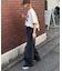 【ユニセックス】【プラスサイズあり】スラブフォトTee