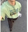 【ユニセックス】【プラスサイズあり】スラブフォトTee