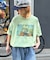 【ユニセックス】【プラスサイズあり】スラブフォトTee