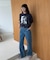 【ユニセックス】【プラスサイズあり】スラブフォトTee