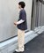 【ユニセックス】【プラスサイズあり】スラブフォトTee