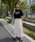 【UNISEX】【プラスサイズあり】ポコポコメッセージロゴTEE