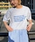 【UNISEX】【プラスサイズあり】ポコポコメッセージロゴTEE