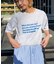 【UNISEX】【プラスサイズあり】ポコポコメッセージロゴTEE