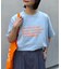 【UNISEX】【プラスサイズあり】ポコポコメッセージロゴTEE