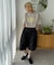 【UNISEX】【プラスサイズあり】ポコポコメッセージロゴTEE