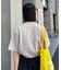 【UNISEX】【プラスサイズあり】ポコポコメッセージロゴTEE