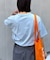 【UNISEX】【プラスサイズあり】ポコポコメッセージロゴTEE