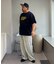 【UNISEX】【プラスサイズあり】ポコポコメッセージロゴTEE