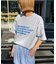 【UNISEX】【プラスサイズあり】ポコポコメッセージロゴTEE