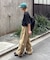 【UNISEX】【プラスサイズあり】ポコポコメッセージロゴTEE