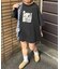 【UNISEX】【プラスサイズあり】スラブ天竺ピグメントロゴTEE