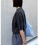 【UNISEX】【プラスサイズあり】スラブ天竺ピグメントロゴTEE