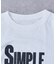 【UNISEX】【プラスサイズあり】スラブ天竺ピグメントロゴTEE