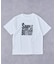 【UNISEX】【プラスサイズあり】スラブ天竺ピグメントロゴTEE