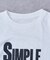 【UNISEX】【プラスサイズあり】スラブ天竺ピグメントロゴTEE
