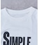 【UNISEX】【プラスサイズあり】スラブ天竺ピグメントロゴTEE