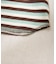 【BABY】【Qinn】ボーダーワッフルヘンリートップス：80～100cm