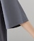 オーガンジーシアードッキングプリントTEE