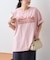 オーガンジーシアードッキングプリントTEE