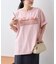 オーガンジーシアードッキングプリントTEE