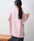 オーガンジーシアードッキングプリントTEE