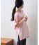 オーガンジーシアードッキングプリントTEE