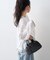 【接触冷感/ドット柄あり】フェイクレイヤードシアースラブ刺繍オーバーTee