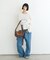 【接触冷感/ドット柄あり】フェイクレイヤードシアースラブ刺繍オーバーTee