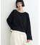 【接触冷感/ドット柄あり】フェイクレイヤードシアースラブ刺繍オーバーTee