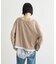 【接触冷感/ドット柄あり】フェイクレイヤードシアースラブ刺繍オーバーTee