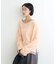 【接触冷感/ドット柄あり】フェイクレイヤードシアースラブ刺繍オーバーTee